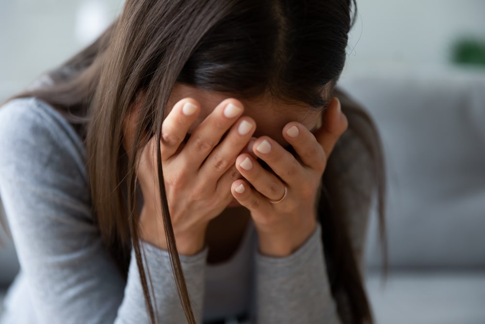Photo of a Woman Grieving